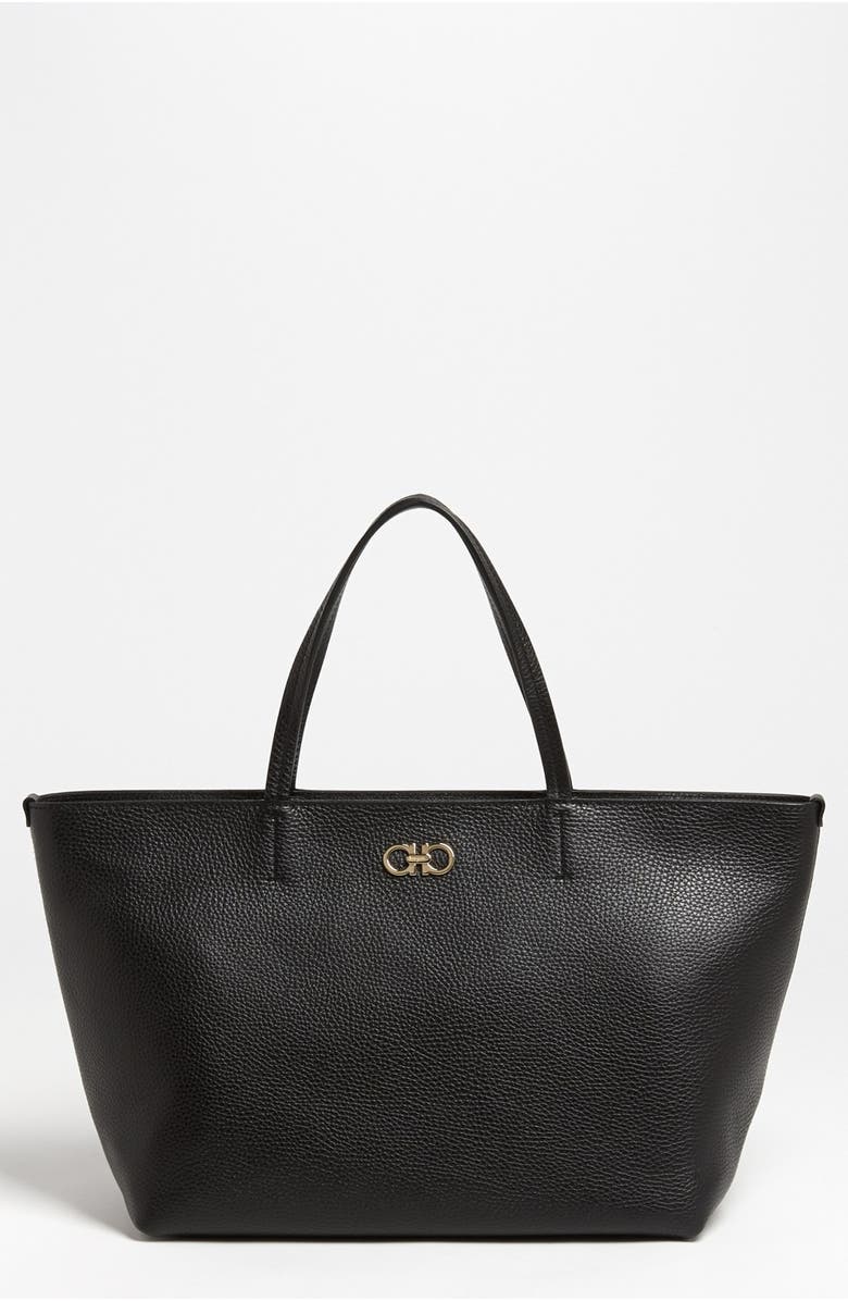 FERRAGAMO Salvatore Ferragamo 'Bice' Leather Tote, Main, color,