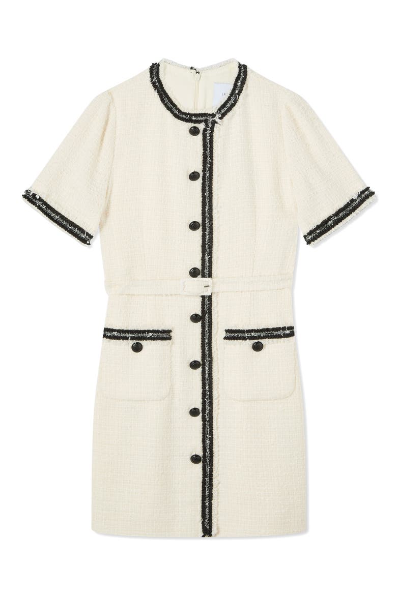 Charlie Dress, Alternate, color, CREAM/ BLACK