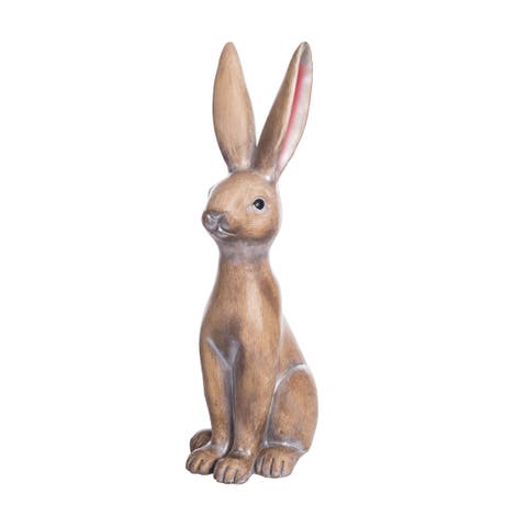 Vigilant Easter Bunny Rabbit Large Decorative Figurine