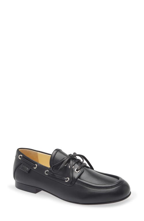 Proenza Schouler Boat Shoe In Black