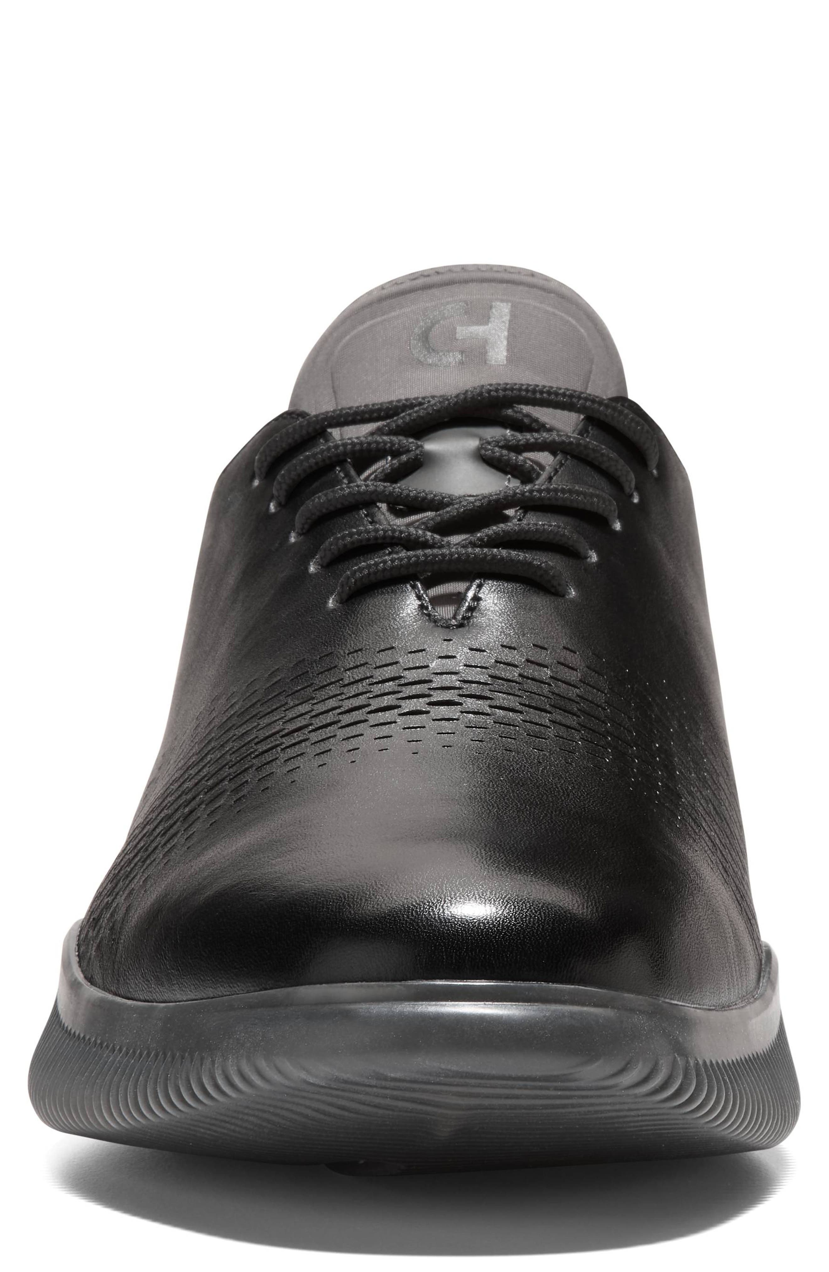 Cole Haan 6.ZeroGrand Laser Quick-On Oxford, Alternate, color, Black / Raven