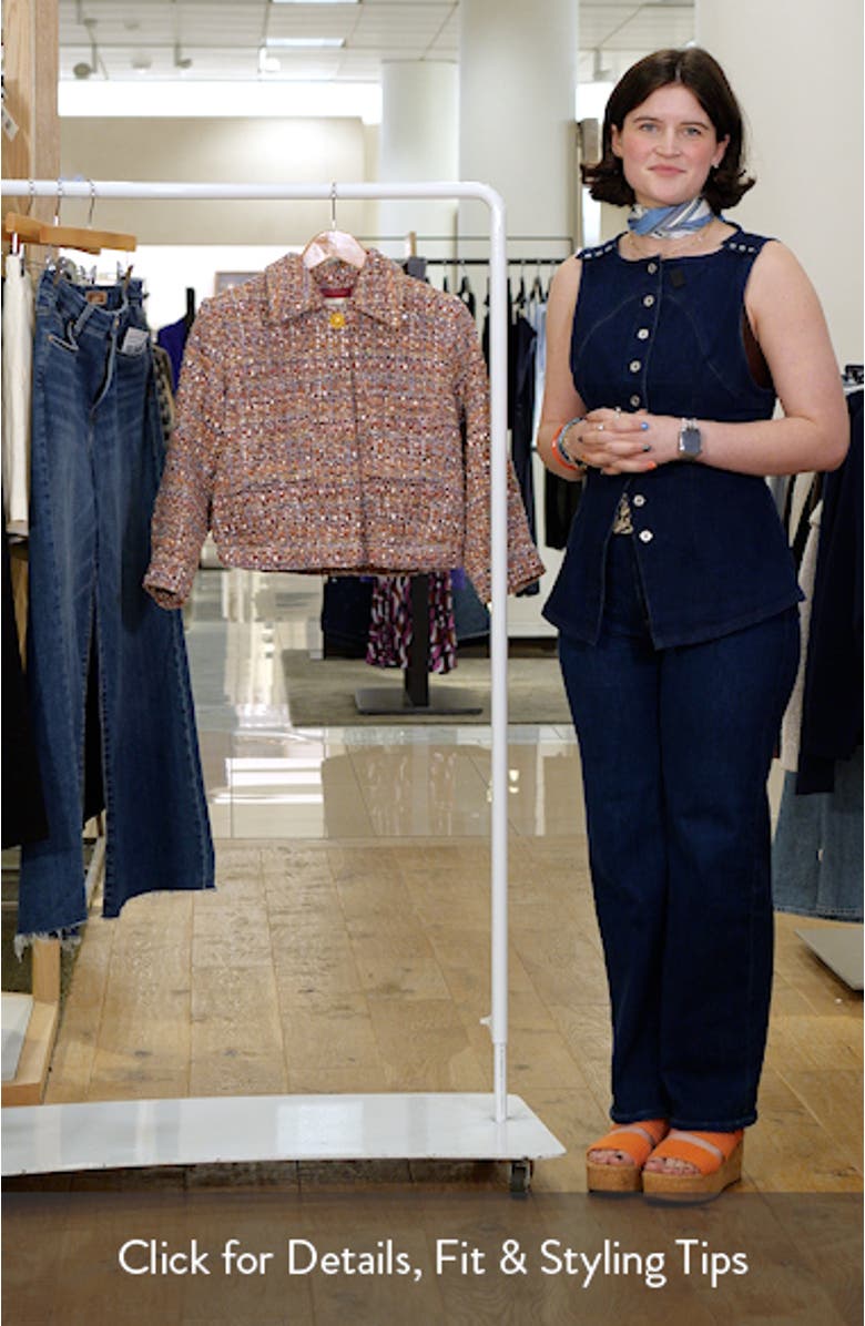 Jia Crop Tweed Jacket, sales video thumbnail