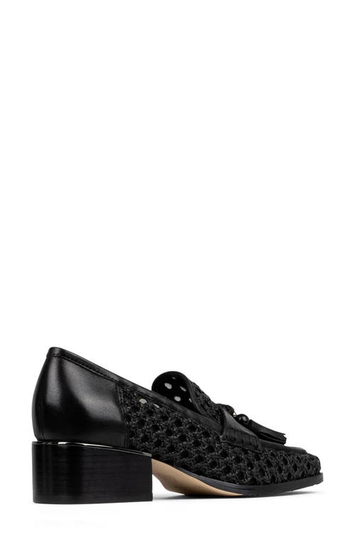 Shop Donald Pliner Tailored Heel Bouclé Loafer