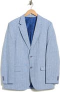 Nautica Brielle Herringbone Cotton & Linen Blend Sport Coat