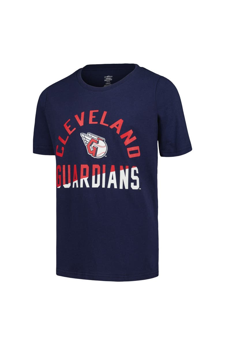 Outerstuff Youth Navy Cleveland Guardians Halftime T-Shirt, Alternate, color, 