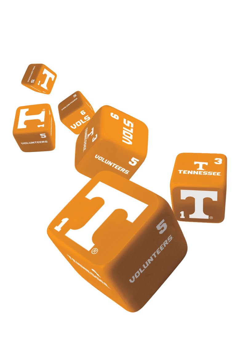 Tennessee Volunteers Dice Set - 19mm, Alternate, color, Multicolor