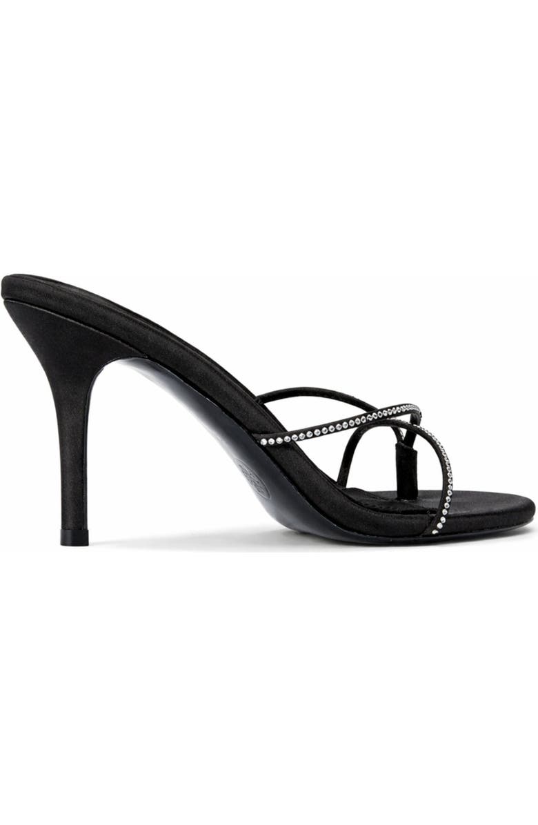 FEMME Sicilian Crystal Mule, Alternate, color, Noir Crystal