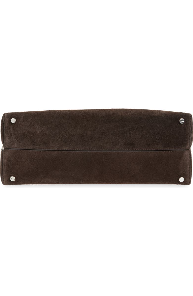 TOTEME Medium Day Suede Tote, Alternate, color, Brown