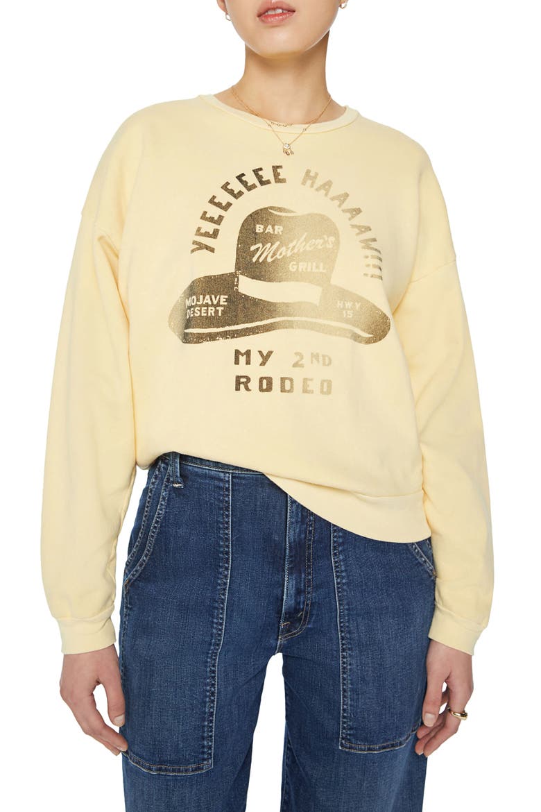 California Coast Sweatshirt, Main, color, MY SECOND RODEO