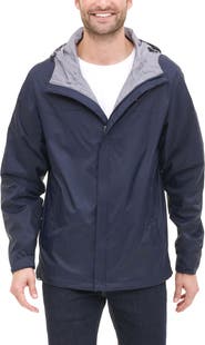 Tommy Hilfiger Nylon Rain Hoodie Jacket