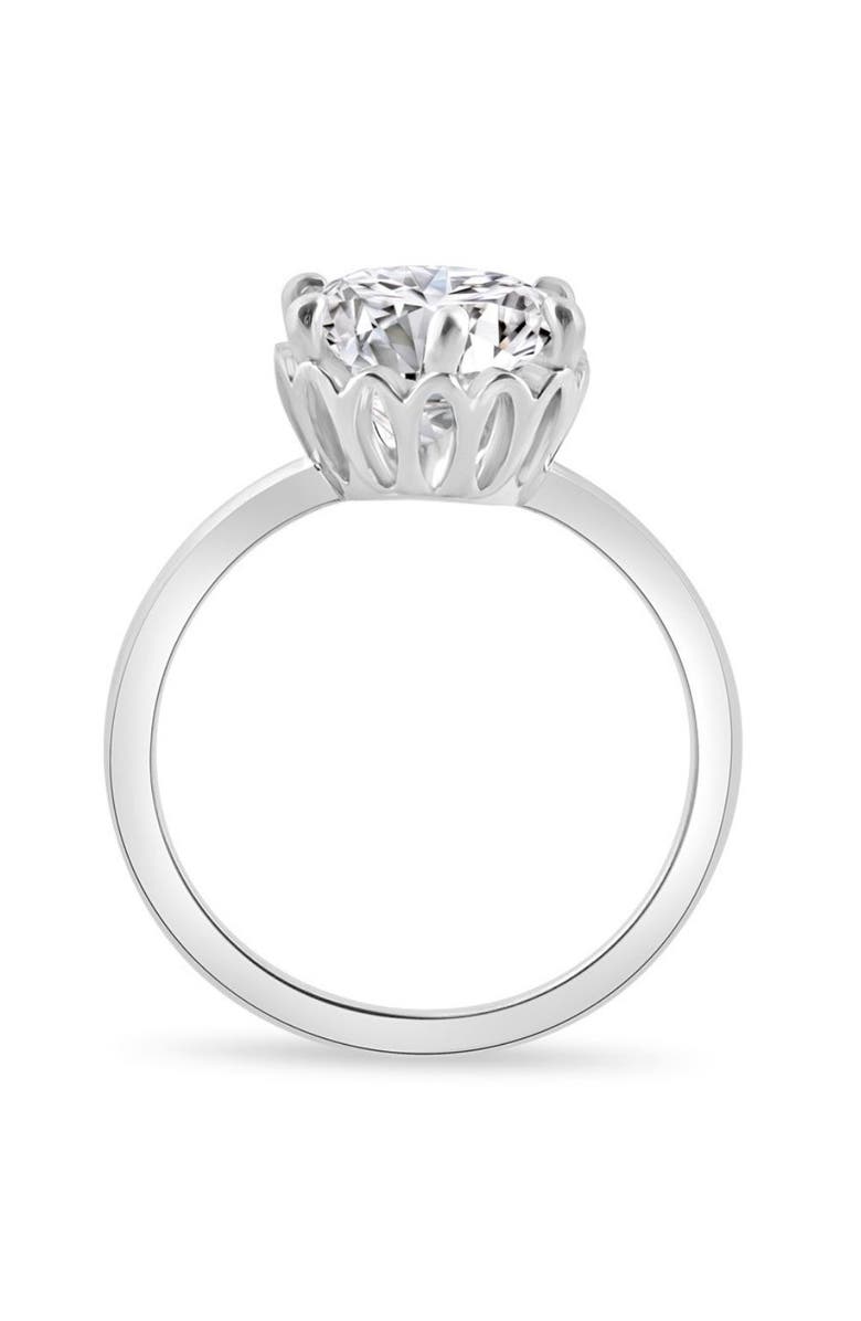 Bliss Diamond 3Ct Round Cut Certified Lab Grown Diamond Engagement Ring or Gold, Alternate, color, 