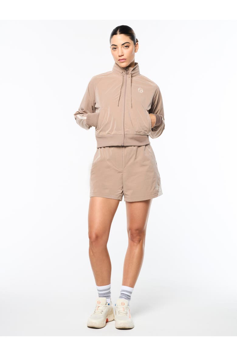 Pippa Track Jacket, Alternate, color, TAUPE GREY