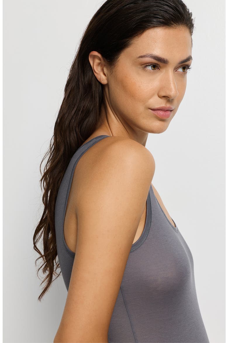 Ultralight Cotton Tank Top, Alternate, color, MERCURY