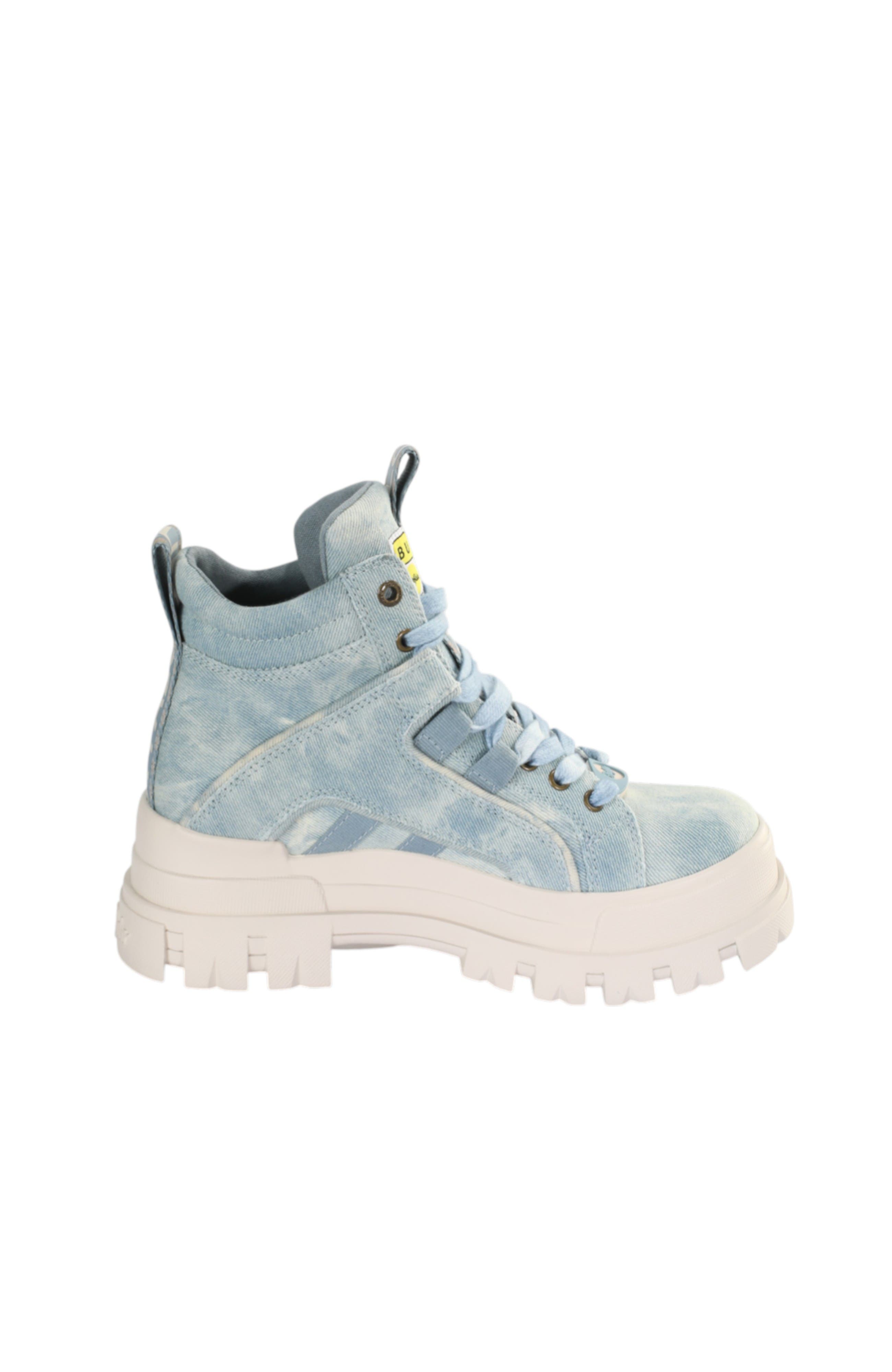 Aspha Nc Mid Flat Cut Bootie, Alternate, color, Lt Blue Denim