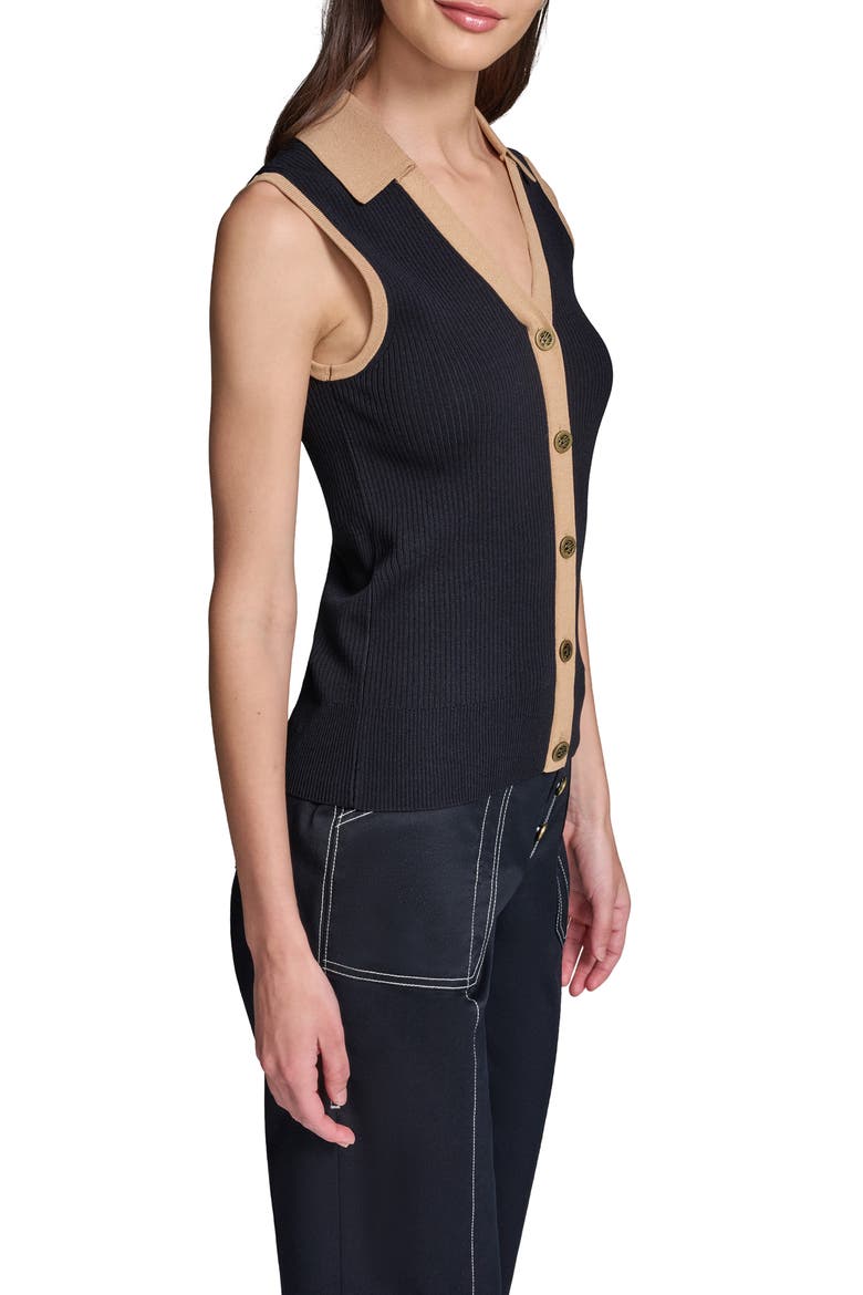 Rib Sweater Vest, Alternate, color, MIDNIGHT NAVY/ CARTOUCHE