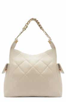 Diana Large Quilted Leather Tote