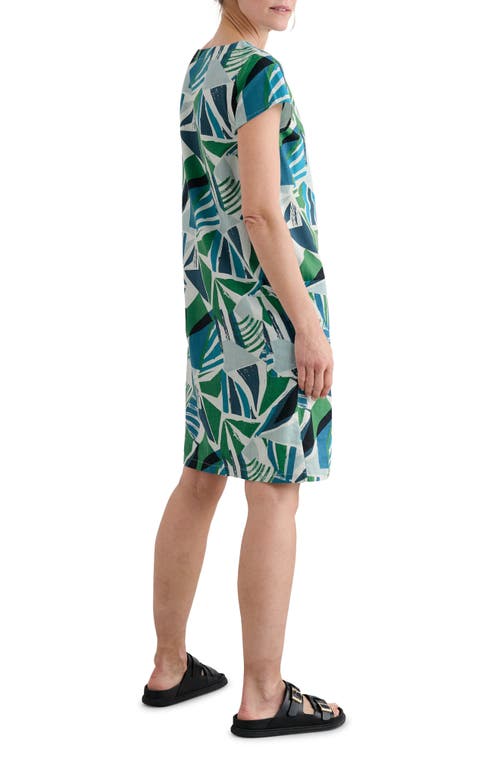 Seasalt Cornwall River Cove Shift Dress In Spinnaker Sails Hedgerow