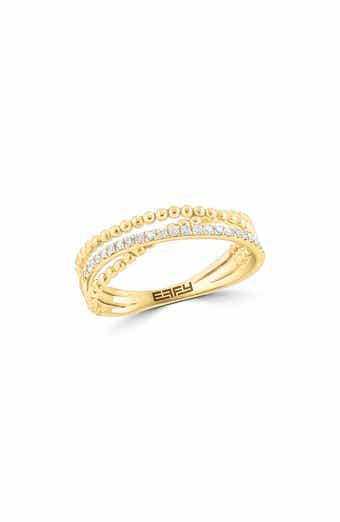 EFFY Diamond Crossover Ring