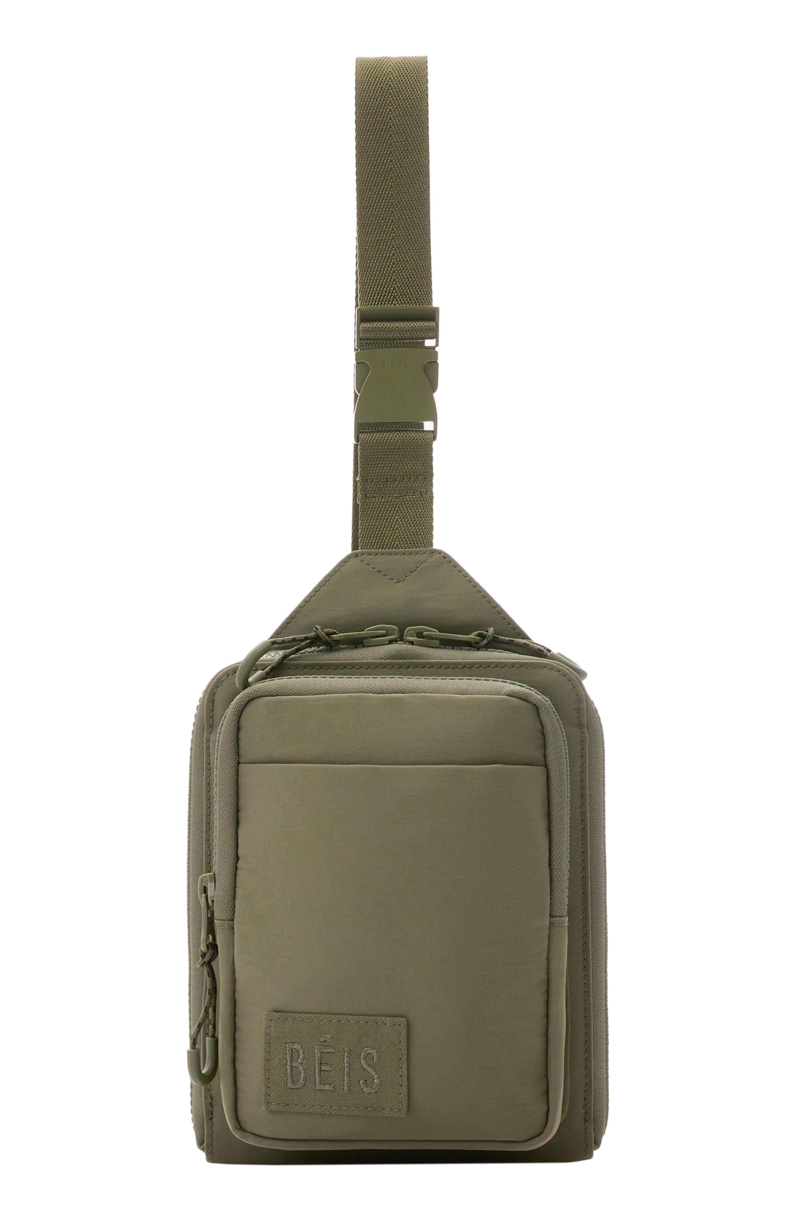Béis The Nylon Sport Water Repellent Sling Bag, Main, color, 