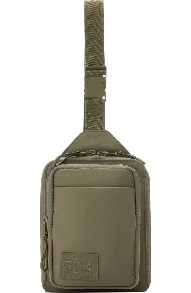 Béis The Nylon Sport Water Repellent Sling Bag, Main, color,