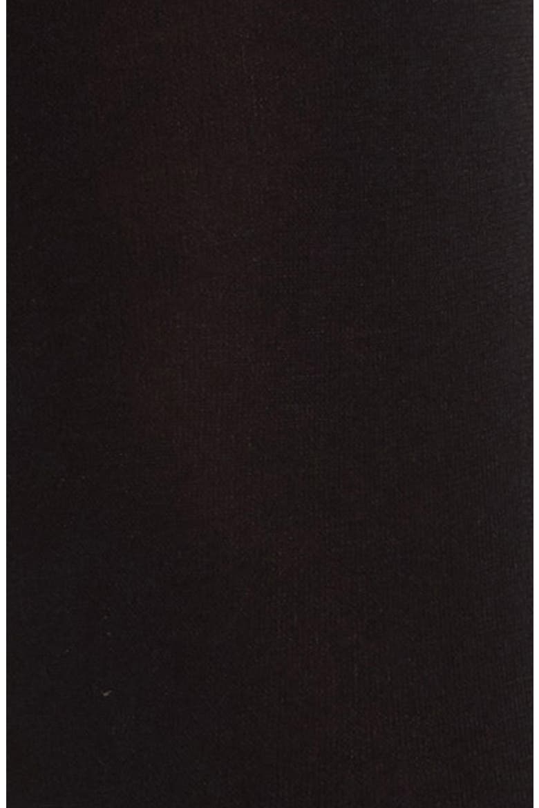 3-Pack Opaque Stretch Nylon Socks, Alternate, color, BLACK