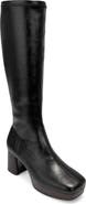 Aerosoles Sasha Faux Leather Platform Tall Boot