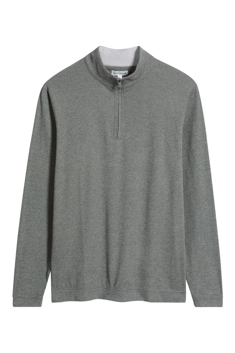 Ardent Air Performance Quarter Zip Pullover, Main, color, IRON