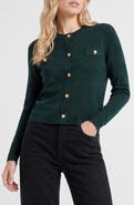 Love By Design Keira Chest Pocket Cardigan
