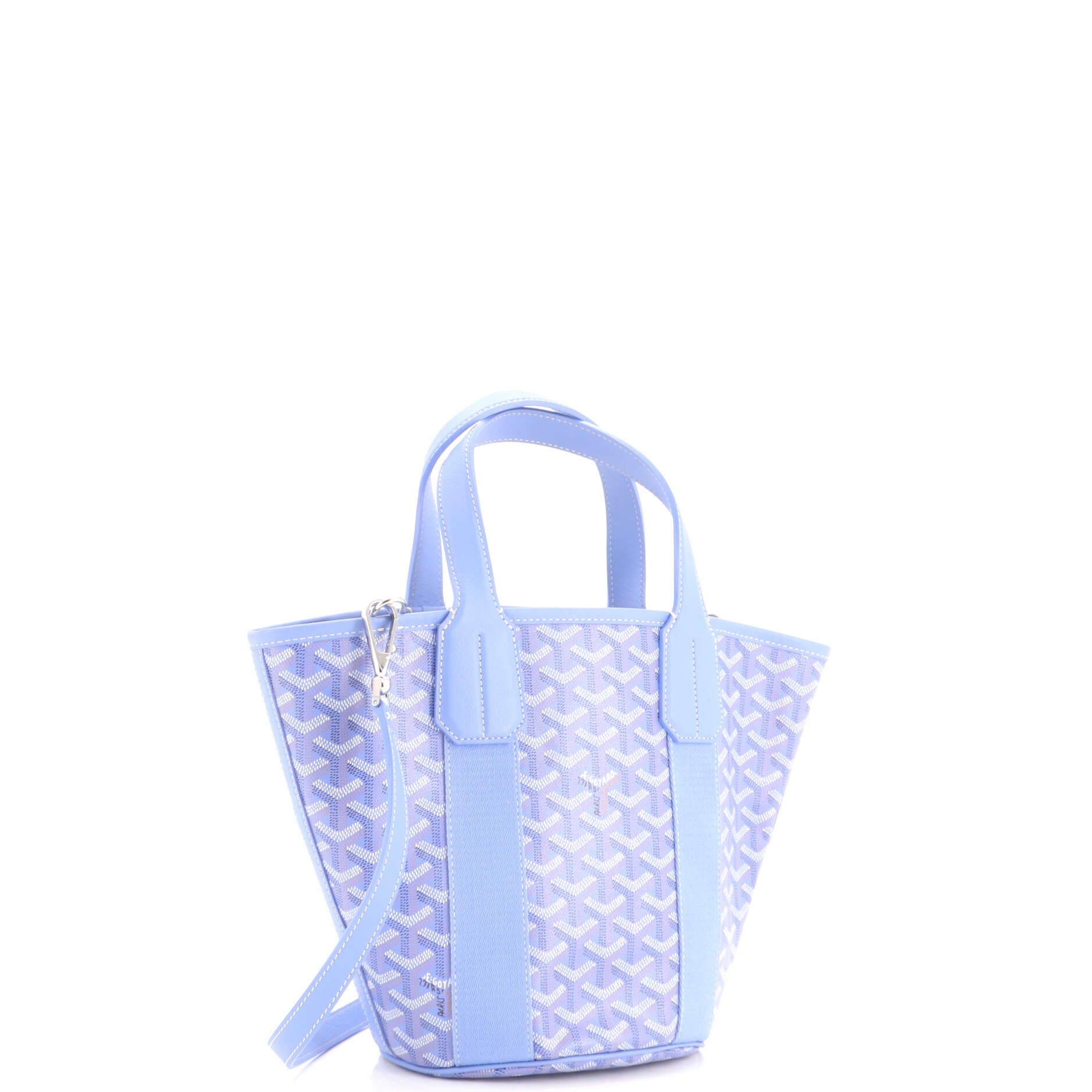 Belharra Tote Coated Canvas PM, Alternate, color, Blue
