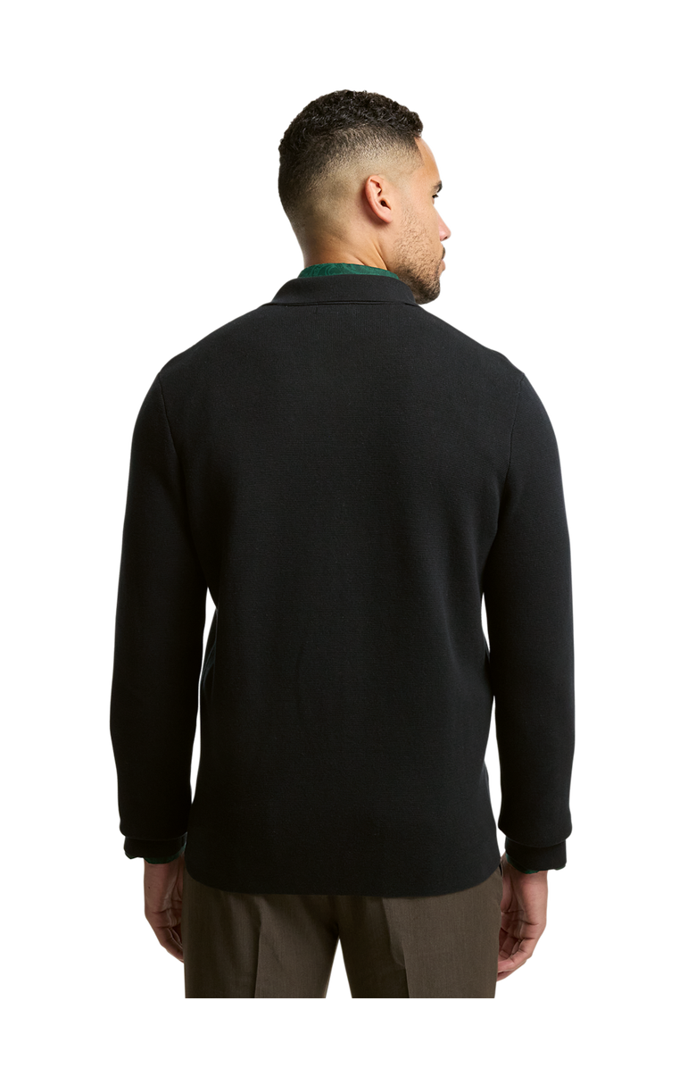 Paul Fredrick Cotton Notch Lapel Cardigan Sweater, Alternate, color, 