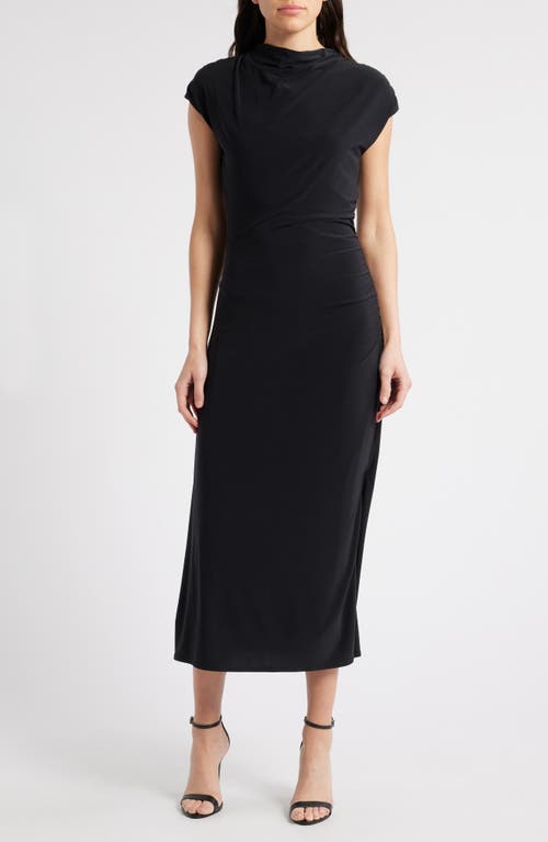 Chelsea28 High Neck Sheath In Black