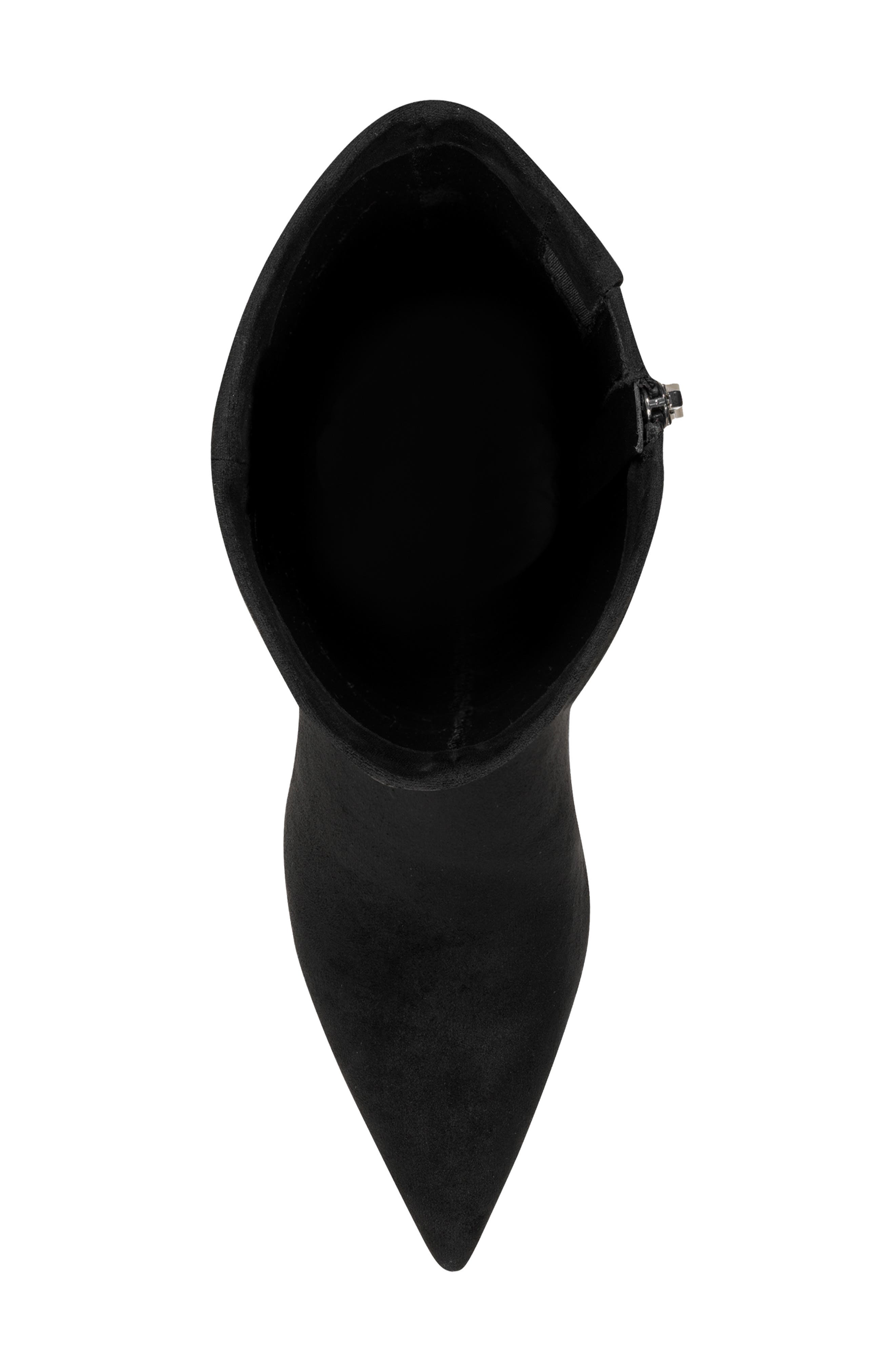 DKNY Cainon Pointed Toe Knee High Boot, Alternate, color, Black