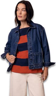 Celtic & Co. Boxy Patch Pocket Denim Jacket