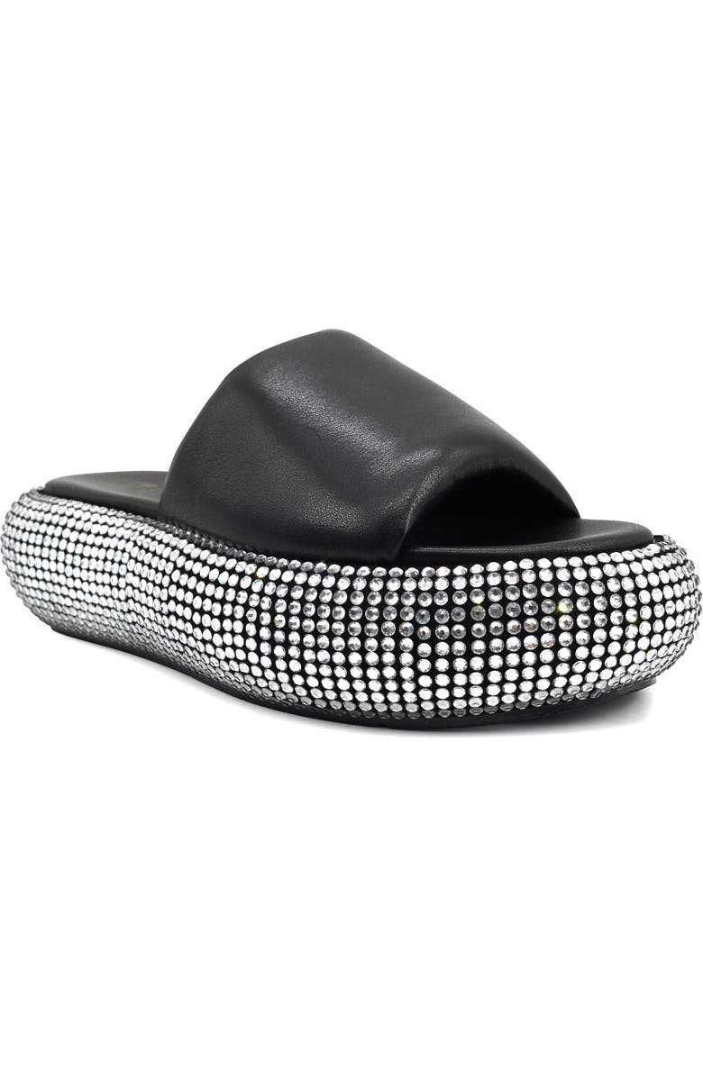 ZIGI Sharpay Platform Slide Sandal, Main, color,