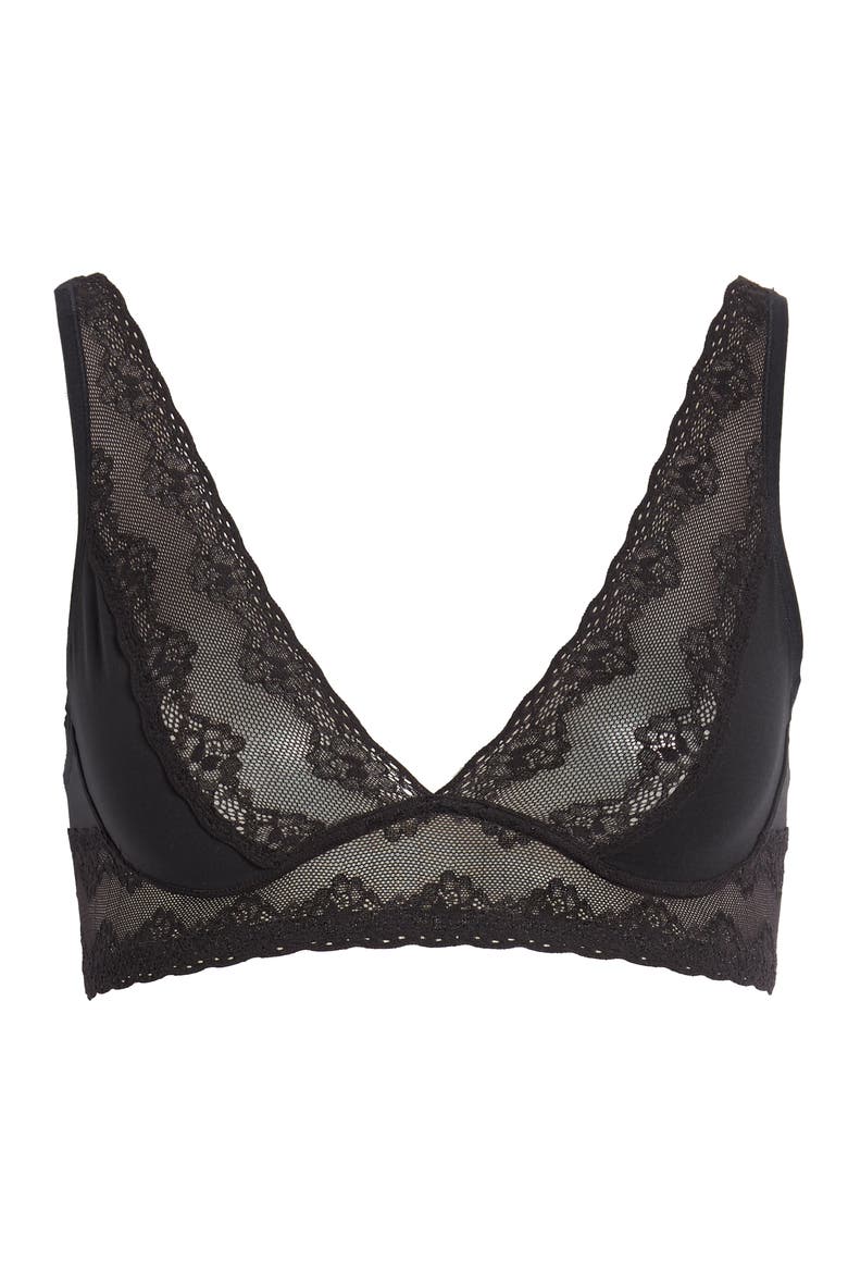 Bliss Perfection Bralette, Alternate, color, BLACK