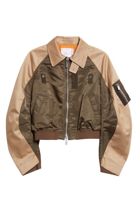 Cotton Chino x Nylon Twill Jacket