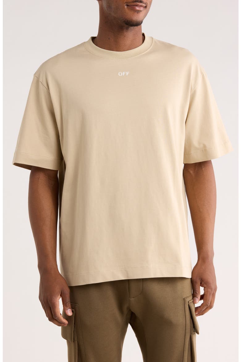 Arrow Skate Graphic T-Shirt, Main, color, BROWN RICE-WHITE