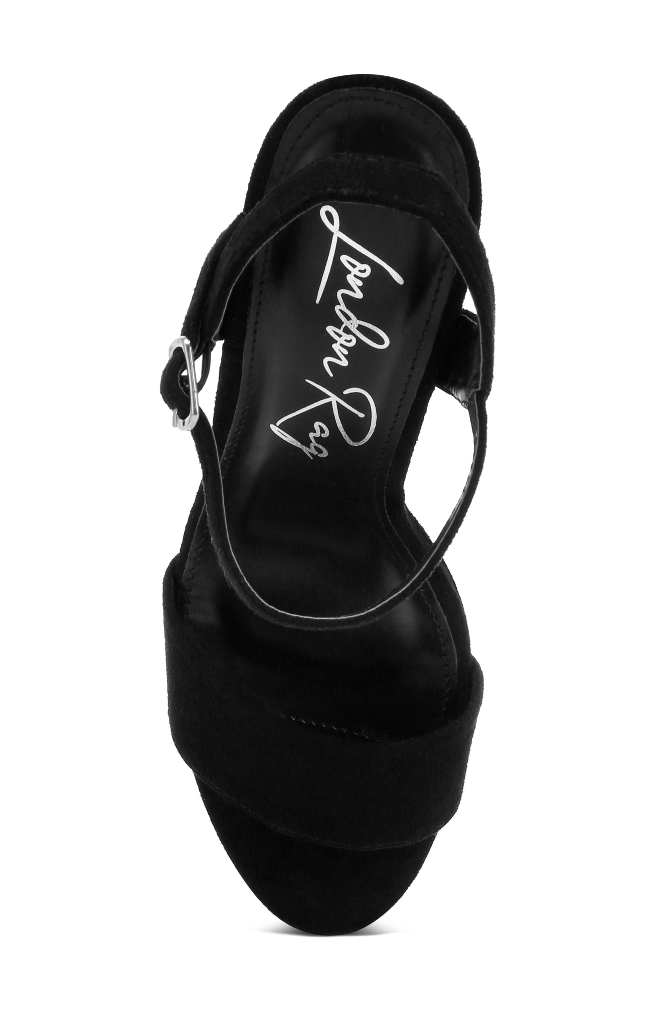 Lilasta Platform Block Heel Sandal, Alternate, color, BLACK