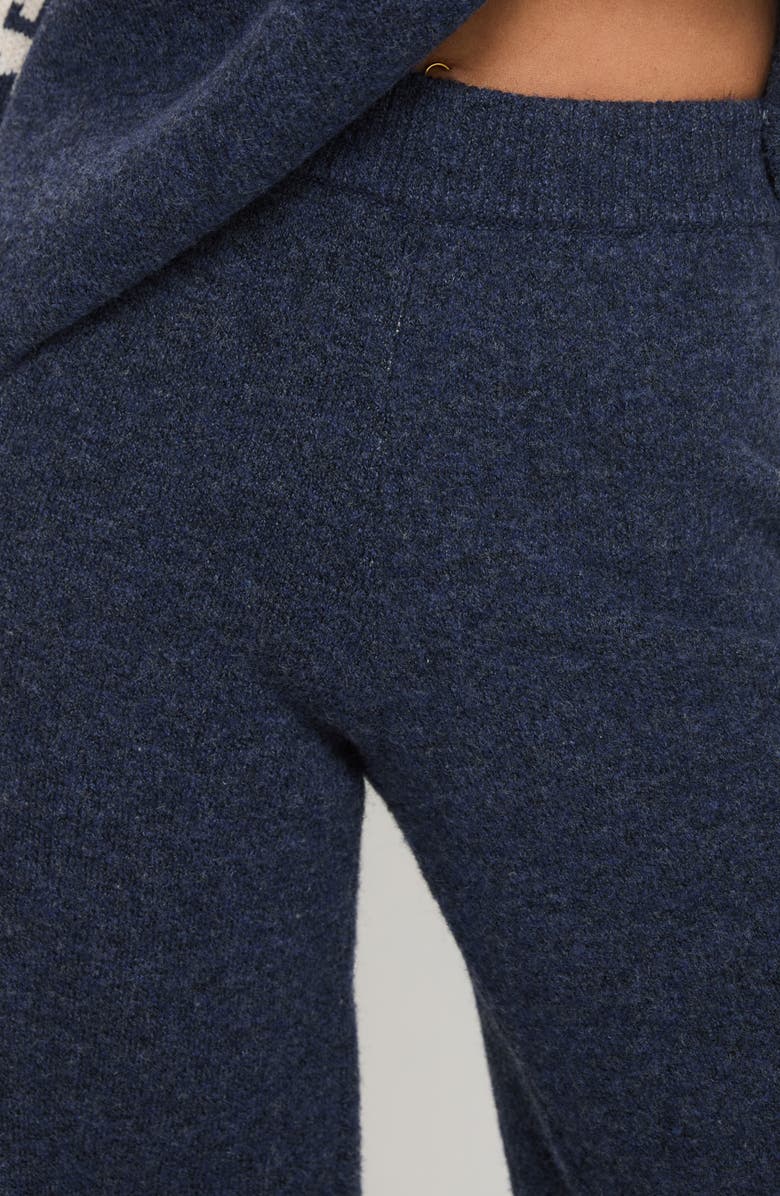 Princess Polly Alpine Sweater Pants, Alternate, color, Blue