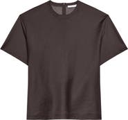 Helmut Lang Sheer Tie Waist T-Shirt