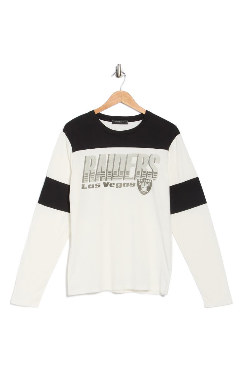 Junk Food Zone Blitz Raiders Long Sleeve T-Shirt, Alternate, color, Ivory Multi