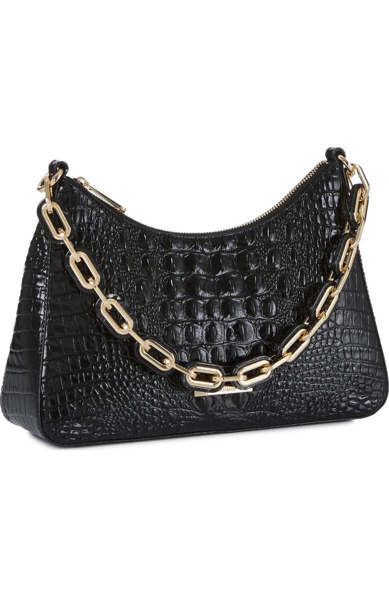 Brahmin Mod Esme Croc Embossed Shoulder Bag, Alternate, color,