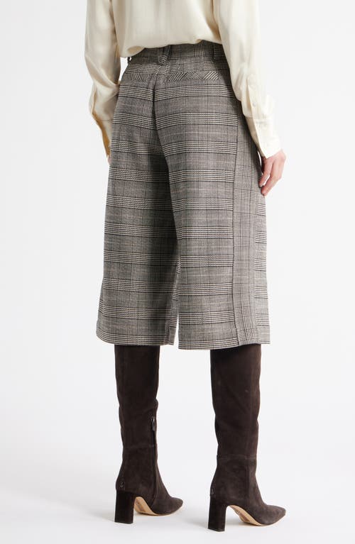 Wit & Wisdom Skyrise Glen Plaid Relaxed Fit Culottes