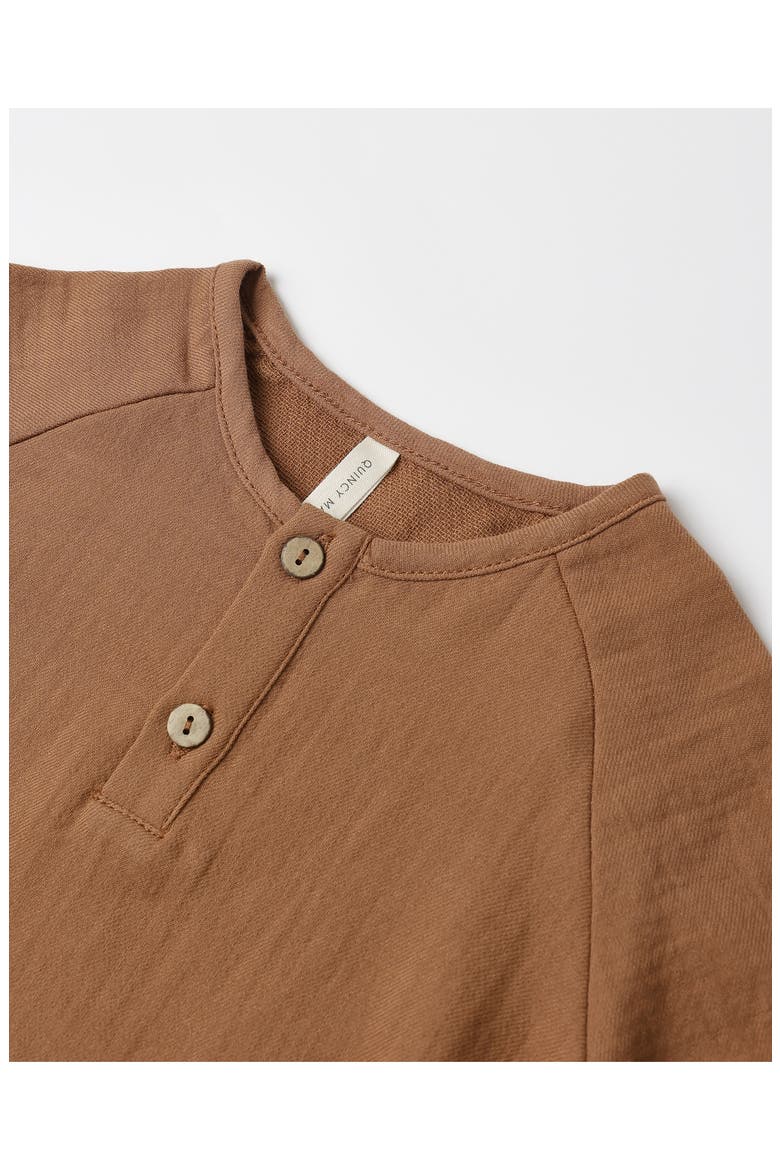 Kids' Zion Organic Cotton Shirt, Alternate, color, CEDAR
