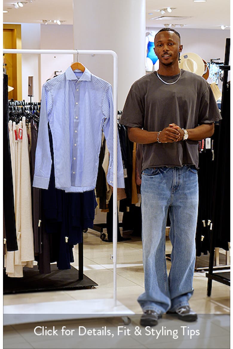 Slim Fit Check Dress Shirt video
