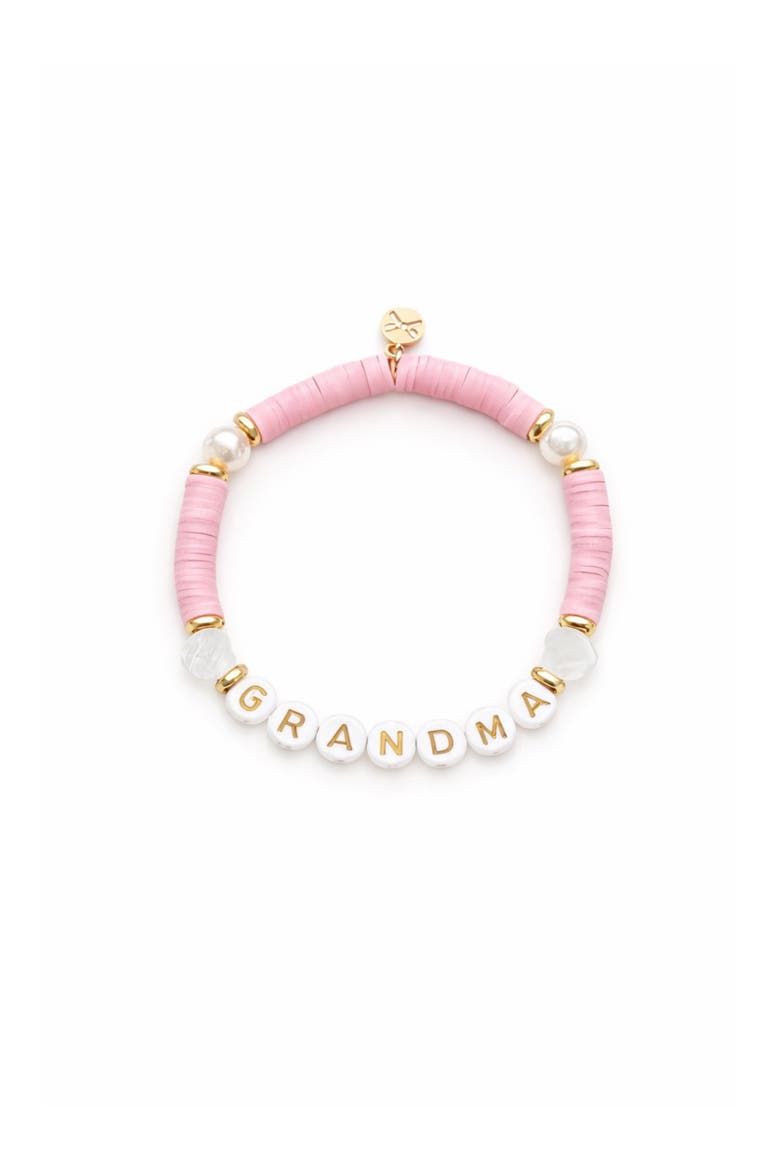 Grandma Women's Bracelet, Main, color, Pink/White