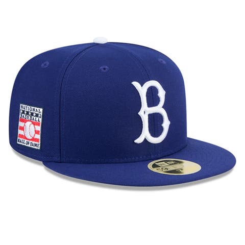 Men's New Era Royal Brooklyn Dodgers Baseball Hall of Fame 59FIFTY Fitted Hat