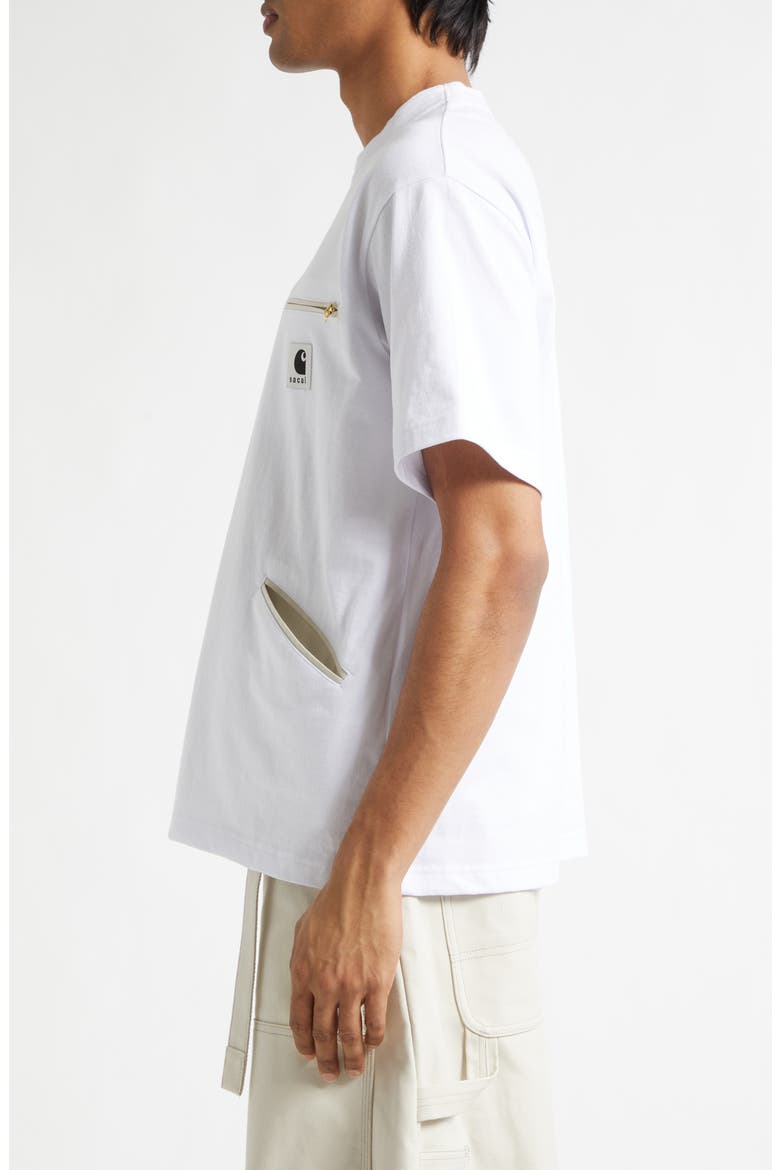 Carhartt WIP Cotton Jersey T-Shirt, Alternate, color, WHITE