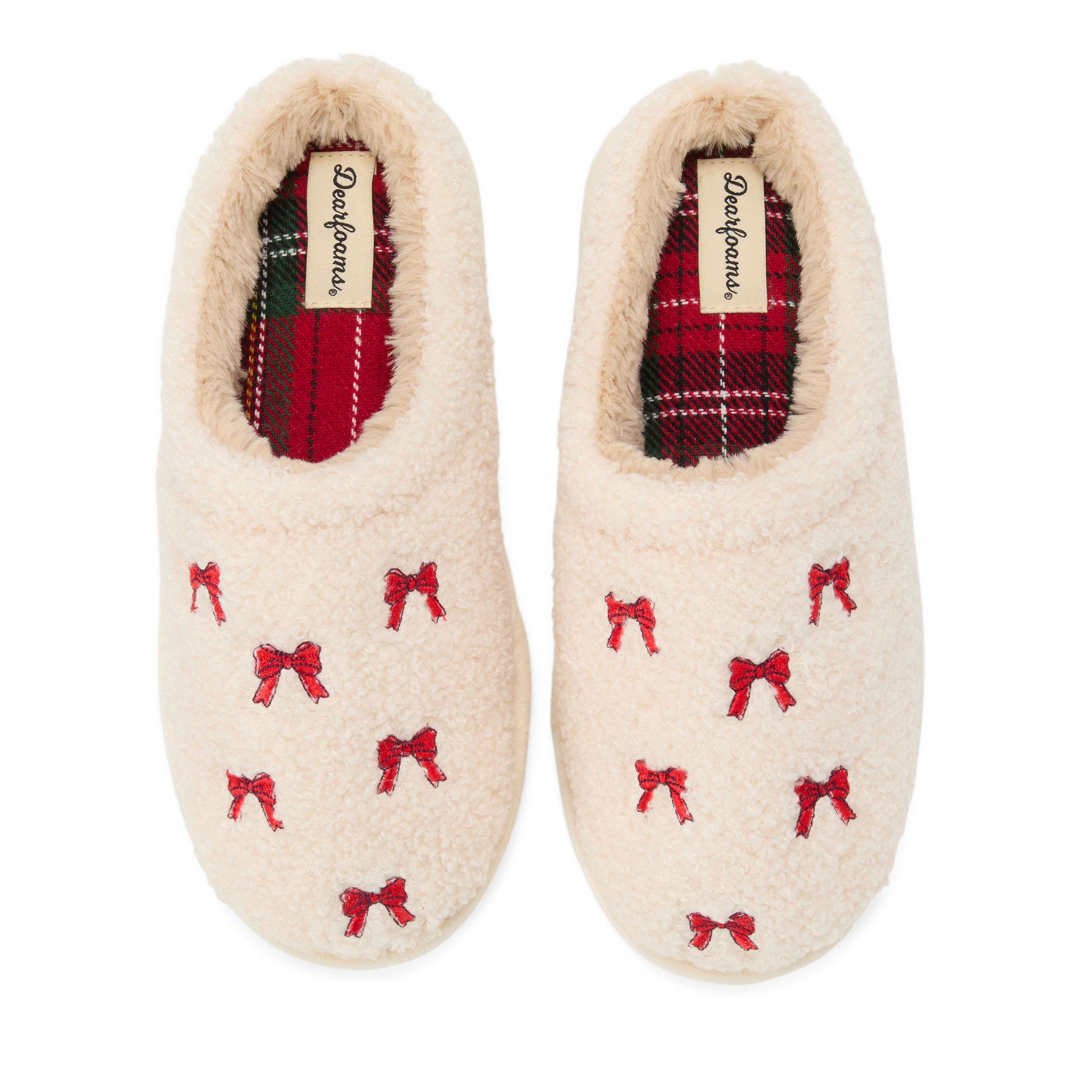 DEARFOAMS Holiday Novelty Clog Slipper, Main, color, 