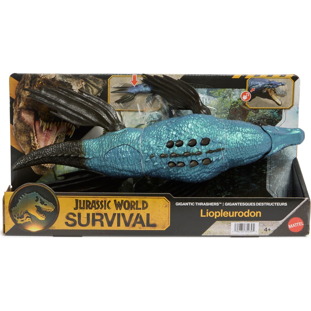 JURASSIC WORLD Gigantic Thrashers Liopleurodon Action Figure in Juvenile Titanosaurus at Nordstrom Rack